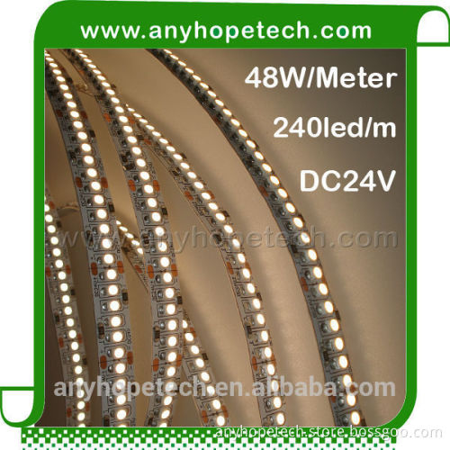 Cheap promotional DC24V 2835 smd 1200LEDs 240Watt high output led strip tape